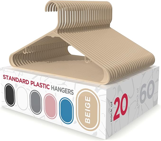 Sharpty Plastic Hangers Clothes Hangers by Sharpty