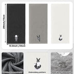 3 Pcs Funny Donkey Hand Towels Embroidered Donkey Farmhouse Decorative Bathroom - Image 2