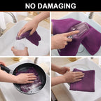 Homaxy 100% Cotton Dish Cloths, 8 Pack - Image 4