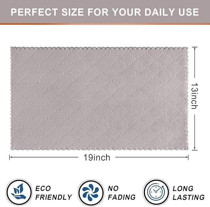 Homaxy 12 Pack Dish Towels for Kitchen, Super Soft and Absorbent Coral Velvet - Image 5