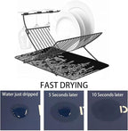 Dish Drying Mat for Multiple Usage. Super Absorbent, Easy clean, Quick dry - Image 3