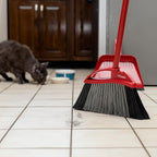 O-Cedar Pet Pro Broom with Step-On Dustpan | Remove 99% with One Sweep | - Image 15