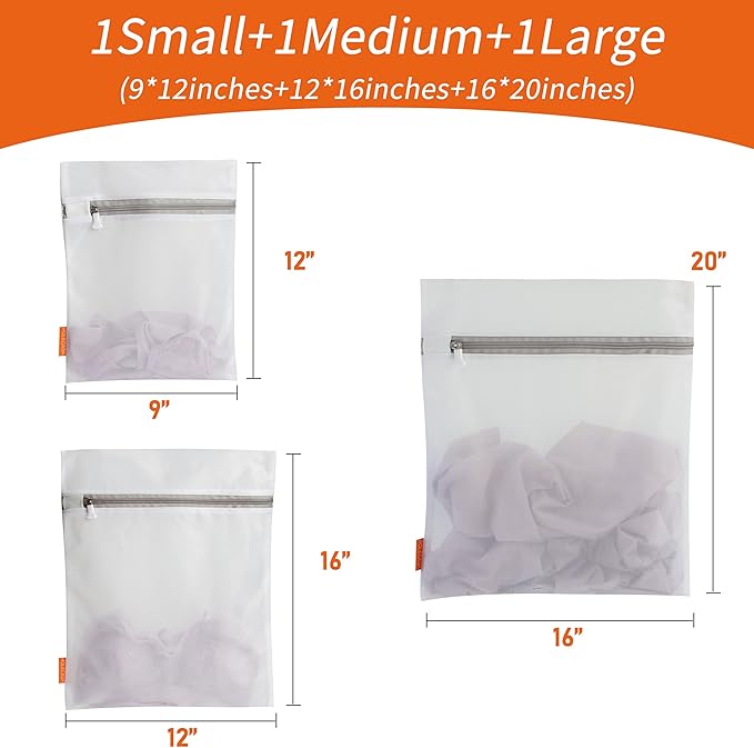 Polecasa 3Pcs Mesh Laundry Bags - Image 6