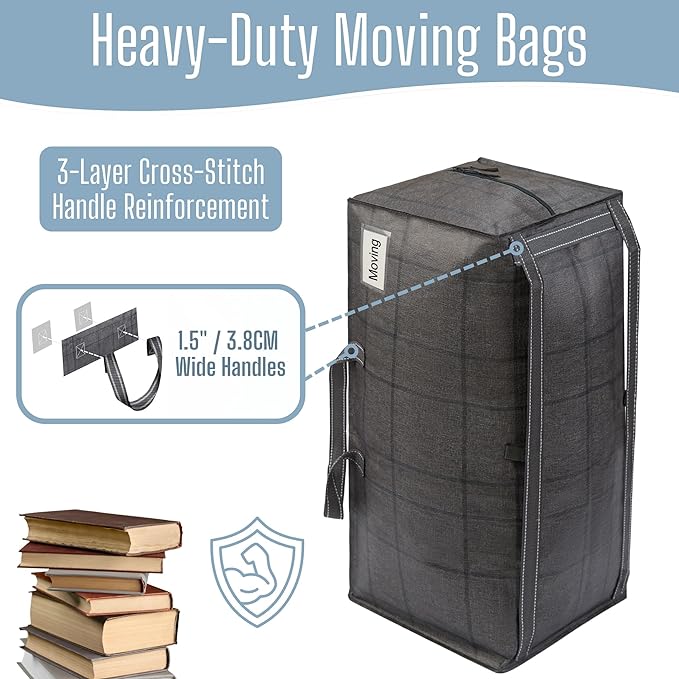 VENO 6 Pack Heavy Duty Moving Bags - Image 2