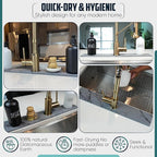 Faucet Splash Guard for Kitchen Sink – Super Absorbent Diatomite Stone Mat - Image 3