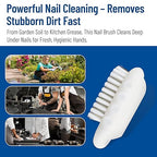 SPARTA Nail Scrub Brush Commercial-Grade, Heavy-Duty Hand and Fingernail Brush - Image 7