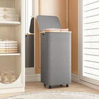Yecaye 100L Large Capacity Laundry Hamper – Foldable Rolling Laundry Basket - Image 7