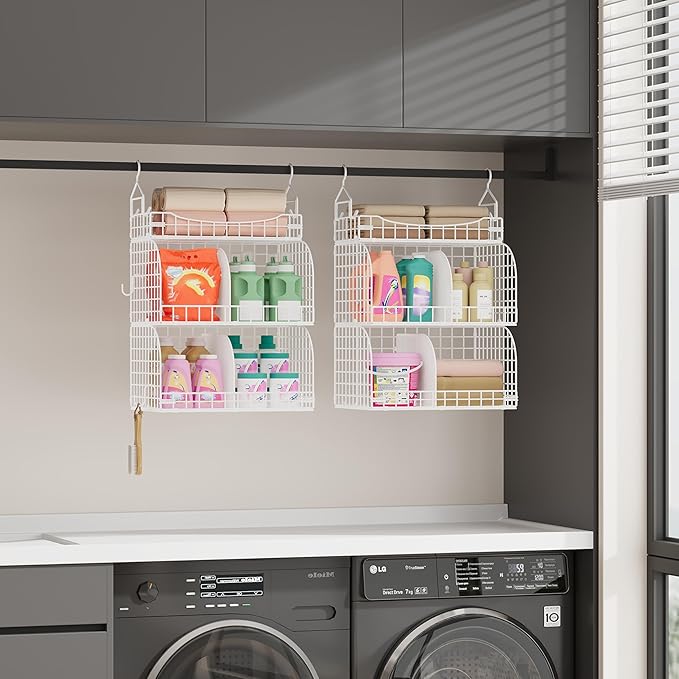 SWTYMIKI Hanging Closet Organizer Storage - Image 7