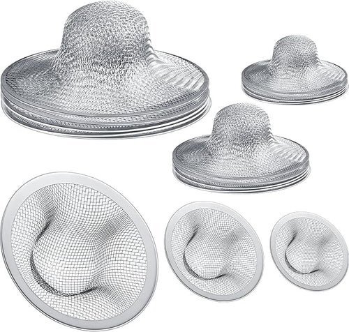 12 Pieces Stainless Steel Sink Strainer Drain Strainer by Patelai