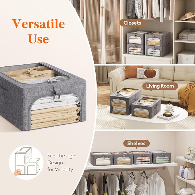 Lifewit Clothes Storage Bins - Image 8