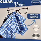 WESERWEF Design Microfiber Glasses Cleaning Cloth – Premium Cleaning Cloth - Image 6