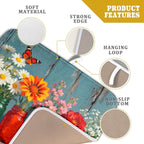 Spring Summer Floral Dish Drying Mat - Image 4