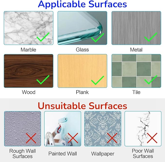 8-Pack Sticky Pads for Large Adhesive Hooks - Image 3