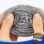 18 Pack Stainless Steel Scrubber, Steel Wool Srubber - Image 4