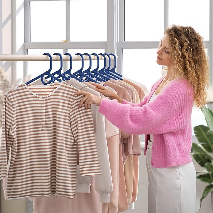 NEATERIZE Ultra Heavy Duty Plastic Clothes Hangers - Image 6