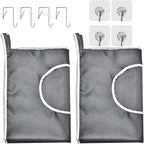 Durable hanging laundry hamper bag Behind door Space Saving - Image 3