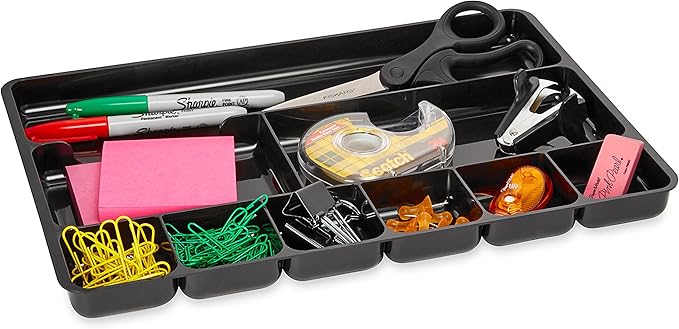 Rubbermaid Regeneration 9-Section Drawer Organizer, 14 x 9.125 x 1.125 Inches - Image 2