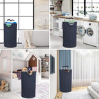 Dalykate Extra Large Laundry Basket 115L Collapsible Oxford Fabric Laundry - Image 5