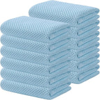Kitinjoy 100% Cotton Waffle Weave Kitchen Hand Towels by Kitinjoy