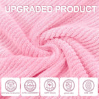 VOOVA & MOVAS Pink Towels for Bathroom - Image 2