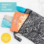 Bumkins Waterproof Wet Dry Bag for Baby, Swim Suit, Cloth Diapers, Pump Parts - Image 2