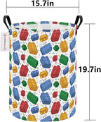 QUEENLALA Large Storage Basket, Laundry Hamper/Bathroom/Home Decor/Collapsible - Image 2