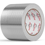 4in x 82ft Adhesive Aluminum Foil Heat Shield Tape, Fiberglass Thermal by Unknown