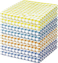 Nialnant 8 Pack Dish Cloths for Washing Dishes, 100% Cotton Reusable Cleaning by Nialnant