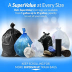 Reli. 13 Gallon Trash Bags | 1000 Bags | Black | Tall Kitchen | Strong | Garbage - Image 7