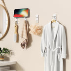 Self Adhesive Wall Hooks for Hanging, 13LB Heavy Duty Stick On Hooks for Coats - Image 3