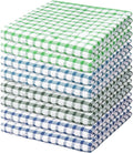 Nialnant 8 Pcs Kitchen Dish Rags, 100% Cotton Soft Absorbent Quick Drying Dish by Nialnant