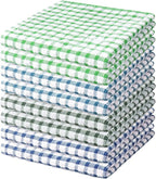 Nialnant 8 Pcs Kitchen Dish Rags, 100% Cotton Soft Absorbent Quick Drying Dish by Nialnant