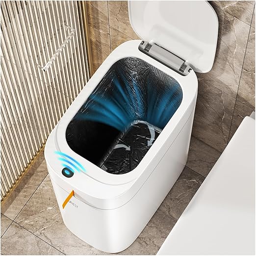funest Smart Bathroom Trash Can by funest