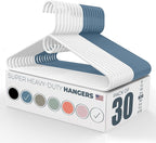 Neaties Super Heavy Duty Clothes Hangers 30 Pack – Made in The USA - 10lb by NeatiesHangers
