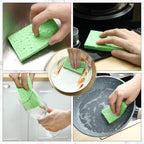 Zhengmy 100 Pieces Sponges Kitchen Compressed Sponges Bulk Natural Dish Sponge - Image 5
