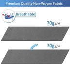 Fixwal 4pcs Large Blanket Bags 120L King Foldable Comforters Storage Bags - Image 3
