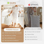 STORAGE MANIAC 1-Pack Large Laundry Hamper, 100L Collapsible Laundry Basket - Image 3