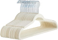 Amazon Basics Slim Velvet Non-Slip Space Saving Suit Clothes Hangers, Closet by AmazonBasics