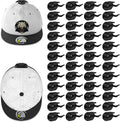48 Pack Adhesive Hat Hooks for Wall, Super Strong Hat Rack for Baseball Caps by Niunuerga