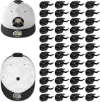 48 Pack Adhesive Hat Hooks for Wall, Super Strong Hat Rack for Baseball Caps by Niunuerga