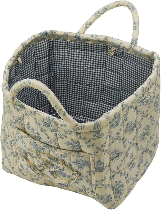 Quilted Fabric Storage Basket - Image 6