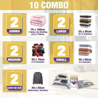 HIBAG Vacuum Storage Bags, Space Saver Bags - Image 2