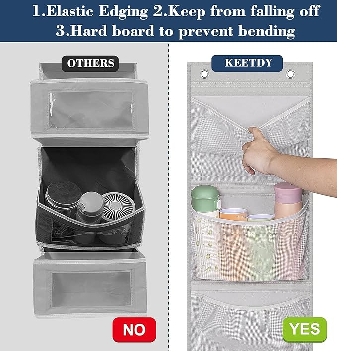 KEETDY Over the Door Organizer Storage - Image 5