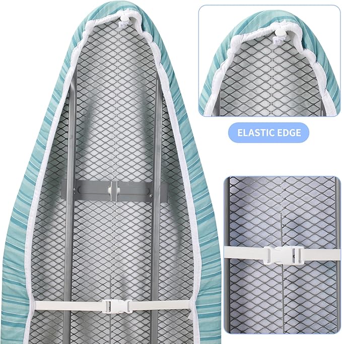BNDX Ironing Board Cover with Padding 18" x 49" – Non-Slip, Heat-Resistant - Image 3