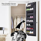 SLEEPING LAMB Over The Door Shoe Organizer - Image 6