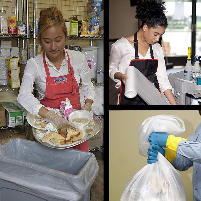 Aluf Plastics 33 Gallon Trash Bags-Source Reduction Series Value High Density - Image 5