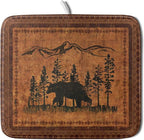 Forest Bear Dish Drying Mat 16x18 Inch Rustic Cabin Washable Microfiber by Giwawa