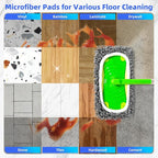 Reusable Microfiber Mop Pads Compatible - Image 5