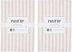 KAF Home Premium Kitchen Towels, Large 100% Cotton, Flat & Terry Absorbent Dish - Image 2