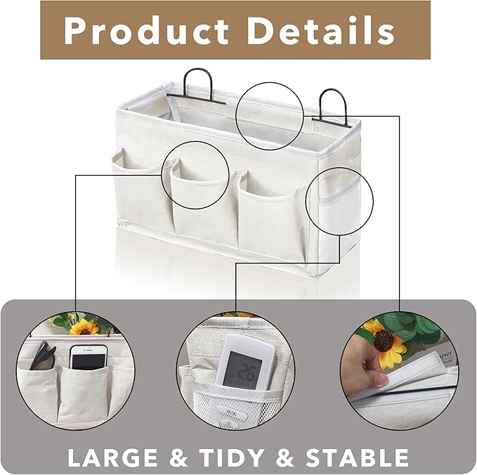 Wall Hanging Organizer Bag, WallHanging Storage Basket - Image 4